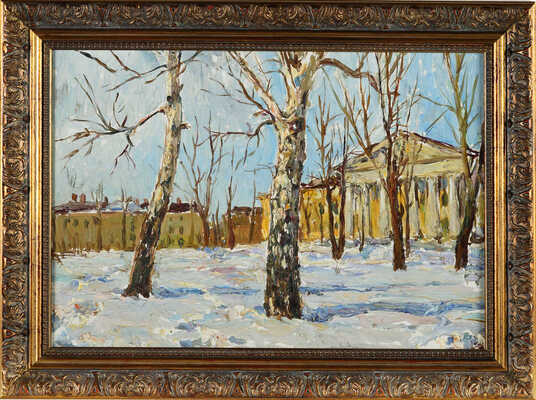 Безикович Борис Николаевич. У дома Достоевского 